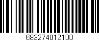 Código de barras (EAN, GTIN, SKU, ISBN): '683274012100'