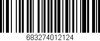 Código de barras (EAN, GTIN, SKU, ISBN): '683274012124'