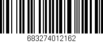Código de barras (EAN, GTIN, SKU, ISBN): '683274012162'