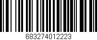 Código de barras (EAN, GTIN, SKU, ISBN): '683274012223'
