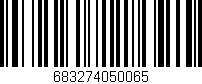 Código de barras (EAN, GTIN, SKU, ISBN): '683274050065'