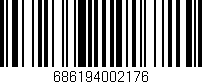 Código de barras (EAN, GTIN, SKU, ISBN): '686194002176'