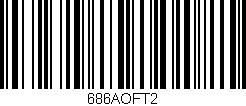 Código de barras (EAN, GTIN, SKU, ISBN): '686AOFT2'