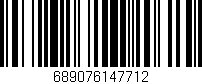Código de barras (EAN, GTIN, SKU, ISBN): '689076147712'