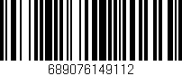 Código de barras (EAN, GTIN, SKU, ISBN): '689076149112'