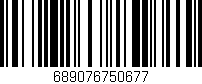 Código de barras (EAN, GTIN, SKU, ISBN): '689076750677'