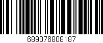 Código de barras (EAN, GTIN, SKU, ISBN): '689076808187'