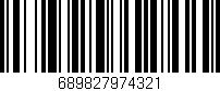 Código de barras (EAN, GTIN, SKU, ISBN): '689827974321'