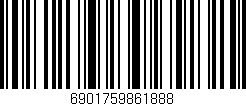 Código de barras (EAN, GTIN, SKU, ISBN): '6901759861888'