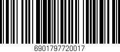Código de barras (EAN, GTIN, SKU, ISBN): '6901797720017'
