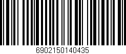 Código de barras (EAN, GTIN, SKU, ISBN): '6902150140435'