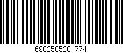 Código de barras (EAN, GTIN, SKU, ISBN): '6902505201774'