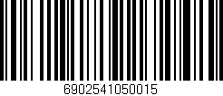 Código de barras (EAN, GTIN, SKU, ISBN): '6902541050015'