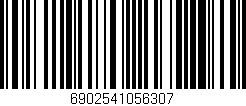 Código de barras (EAN, GTIN, SKU, ISBN): '6902541056307'