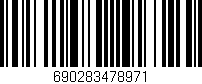 Código de barras (EAN, GTIN, SKU, ISBN): '690283478971'