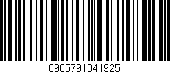 Código de barras (EAN, GTIN, SKU, ISBN): '6905791041925'