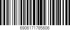 Código de barras (EAN, GTIN, SKU, ISBN): '6906171785606'