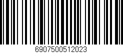 Código de barras (EAN, GTIN, SKU, ISBN): '6907500512023'
