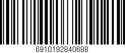 Código de barras (EAN, GTIN, SKU, ISBN): '6910192840688'