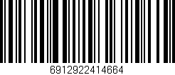 Código de barras (EAN, GTIN, SKU, ISBN): '6912922414664'