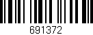 Código de barras (EAN, GTIN, SKU, ISBN): '691372'
