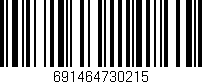 Código de barras (EAN, GTIN, SKU, ISBN): '691464730215'