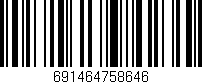 Código de barras (EAN, GTIN, SKU, ISBN): '691464758646'