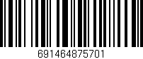 Código de barras (EAN, GTIN, SKU, ISBN): '691464875701'