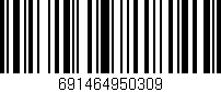 Código de barras (EAN, GTIN, SKU, ISBN): '691464950309'
