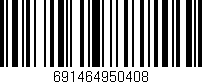 Código de barras (EAN, GTIN, SKU, ISBN): '691464950408'