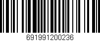 Código de barras (EAN, GTIN, SKU, ISBN): '691991200236'