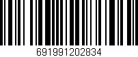 Código de barras (EAN, GTIN, SKU, ISBN): '691991202834'