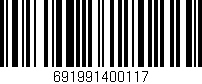Código de barras (EAN, GTIN, SKU, ISBN): '691991400117'