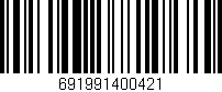 Código de barras (EAN, GTIN, SKU, ISBN): '691991400421'