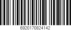 Código de barras (EAN, GTIN, SKU, ISBN): '6920170824142'