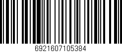 Código de barras (EAN, GTIN, SKU, ISBN): '6921607105384'