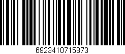 Código de barras (EAN, GTIN, SKU, ISBN): '6923410715873'