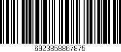 Código de barras (EAN, GTIN, SKU, ISBN): '6923858867875'