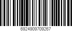 Código de barras (EAN, GTIN, SKU, ISBN): '6924909709267'