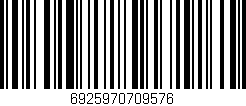 Código de barras (EAN, GTIN, SKU, ISBN): '6925970709576'