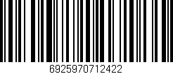 Código de barras (EAN, GTIN, SKU, ISBN): '6925970712422'