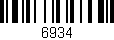 Código de barras (EAN, GTIN, SKU, ISBN): '6934'