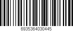 Código de barras (EAN, GTIN, SKU, ISBN): '6935364030445'