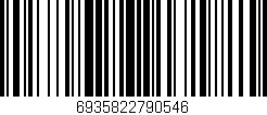 Código de barras (EAN, GTIN, SKU, ISBN): '6935822790546'