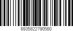 Código de barras (EAN, GTIN, SKU, ISBN): '6935822790560'