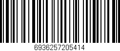 Código de barras (EAN, GTIN, SKU, ISBN): '6936257205414'