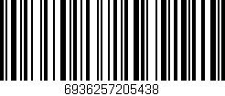 Código de barras (EAN, GTIN, SKU, ISBN): '6936257205438'