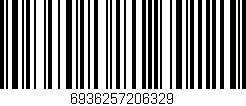 Código de barras (EAN, GTIN, SKU, ISBN): '6936257206329'