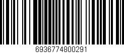 Código de barras (EAN, GTIN, SKU, ISBN): '6936774800291'