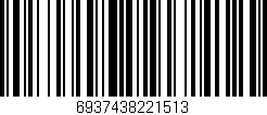 Código de barras (EAN, GTIN, SKU, ISBN): '6937438221513'
